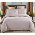 Luxury Brushed Fabric Solid Bright Color Bedding Set For Home Use